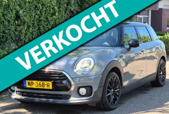 1.5 F54 Cooper Chili Zwart DAK GR Navi Pro Cruise PDC MINI 1/2 Leder NAP
