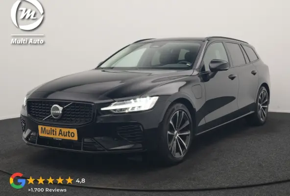T6 AWD Plus Dark LONG RANGE PHEV 350pk Dealer O.H. | Trekhaak Af Fabriek | Adaptive Cruise | Camera | Harman / Kardon | Lederen Sportstoelen Memory & Verwarmd | Google Assistent | Stuur Verw