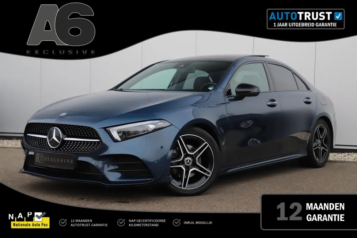 180 Business Solution AMG Night Pakket Automaat Panoramadak Sfeerverlichting Widescreen Achteruitrijcamera
