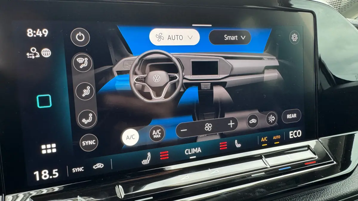 Life Maxi 1.5 eTSI eHybrid 19,7 kWh DSG Automaat 7 persoons | Navi by APP | Camera | Airco voor en achter | Stoelverwarming v | Adaptive Cruise | 17'' LMV