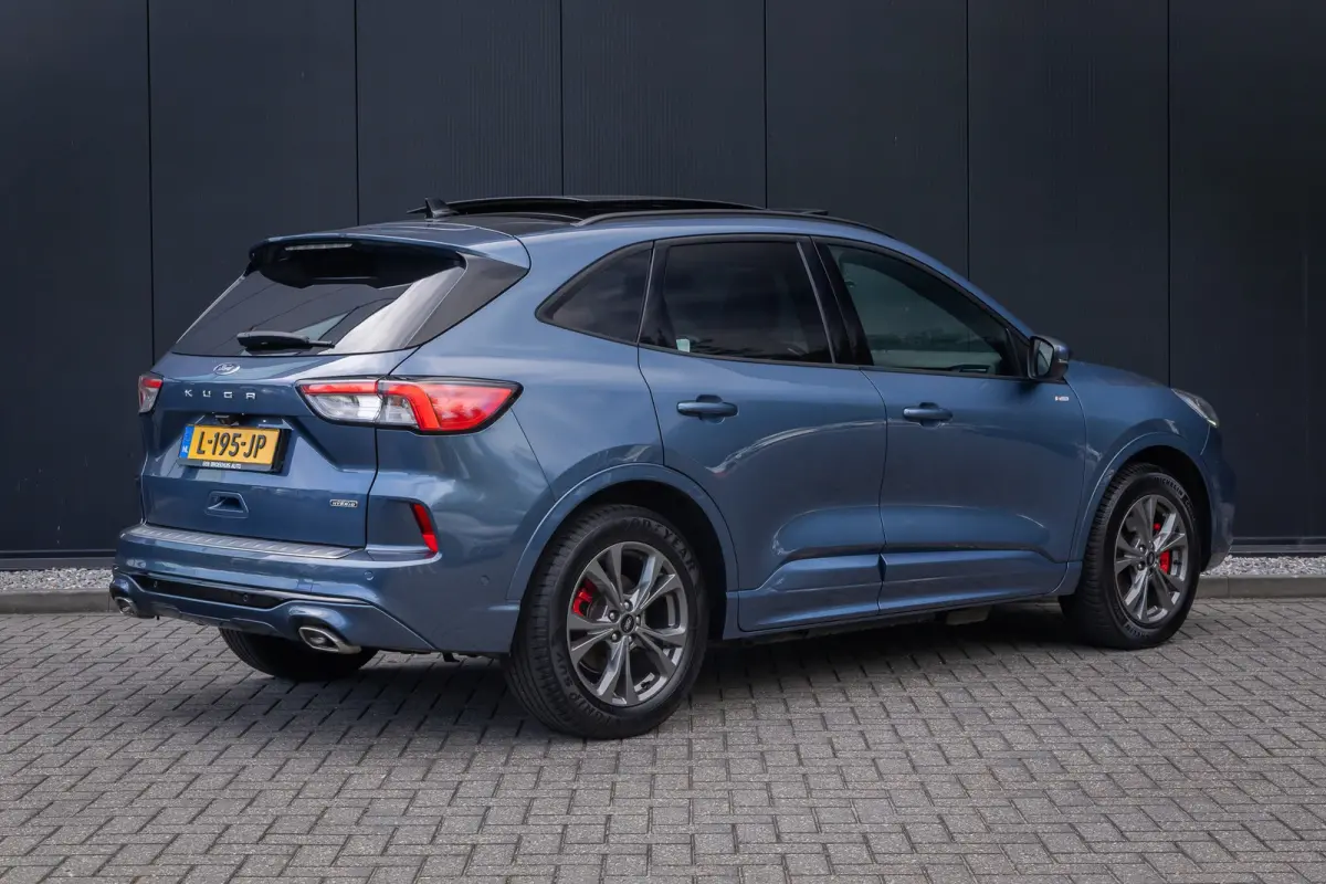 2.5 PHEV ST-Line X | SOH 93% | Panoramadak | Elec. Trekhaak | 100% Dealer O.h. | Adapt. Cruise | Head-Up Display | Elektr. Klep | Full LED | Dodehoek Detectie | B&O audio | Half Leder / alca