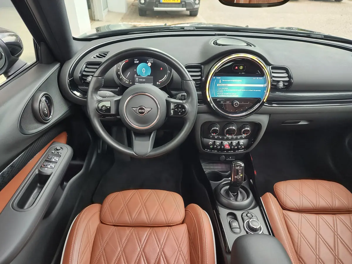 1.5 COOPER CLASSIC AUTOMAAT Bruin leder | Keyless | Open dak | Stoelverwarming