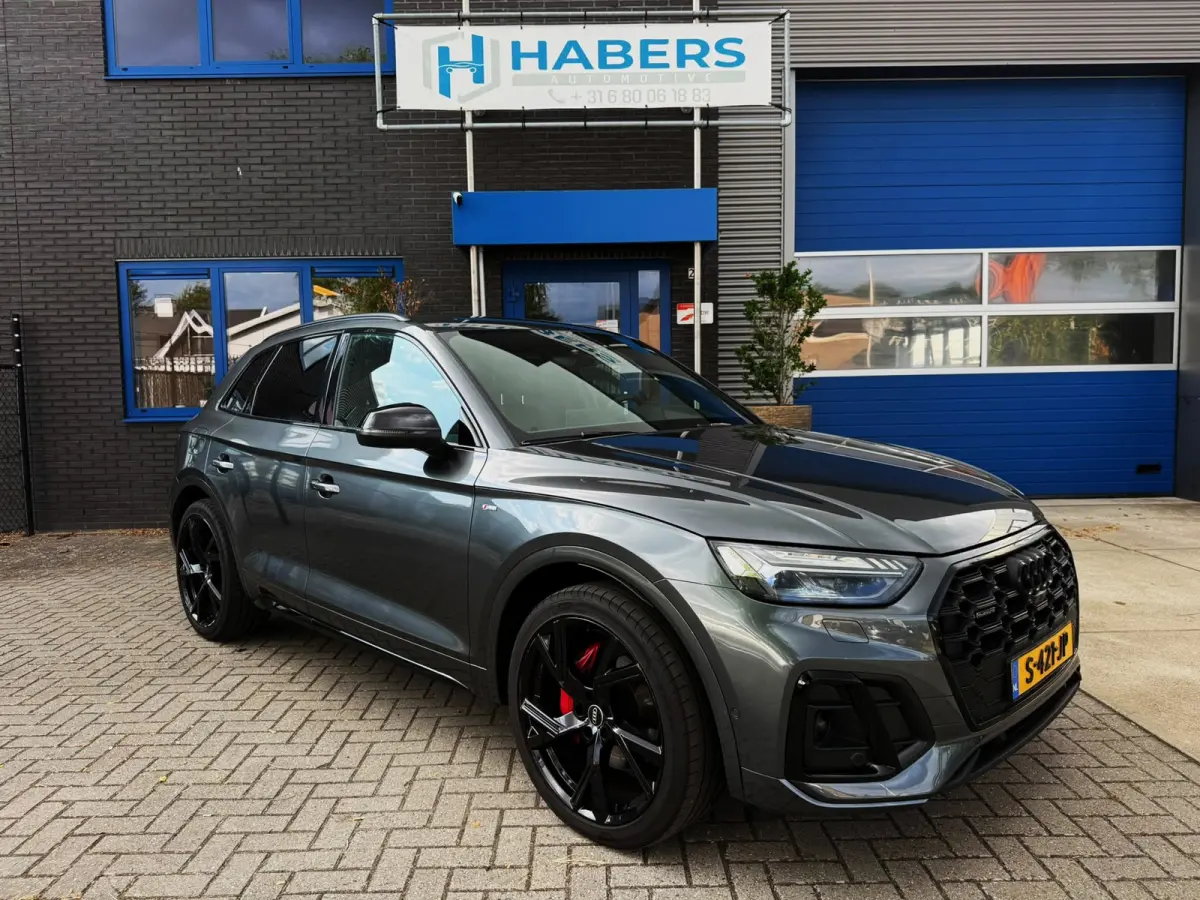 50 TFSI e S edition Competition 340PK|Nieuw Model|Matrix|HUD|3xSline|RS Zetels|Luchtvering|Adaptive|360C|Detectie|Virtual