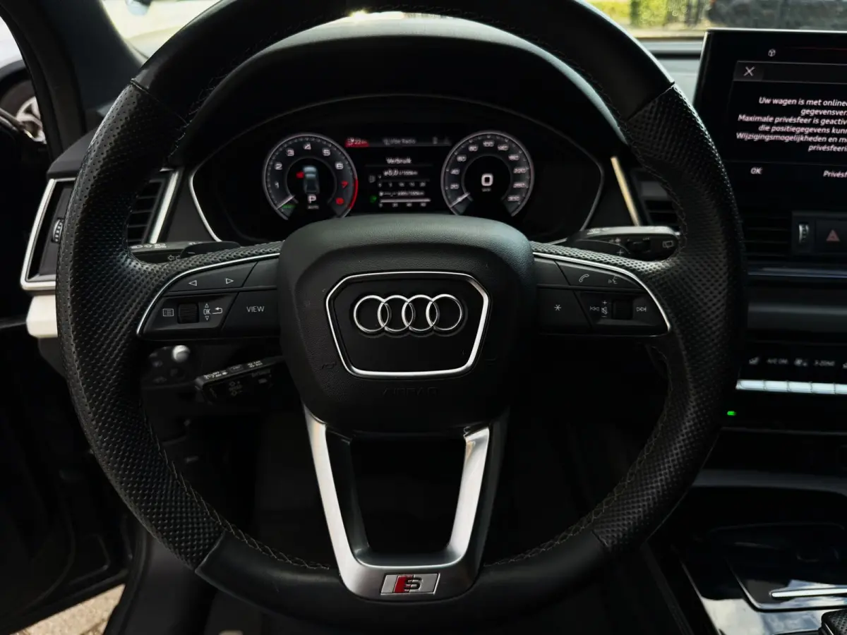 50 TFSI e S edition Competition 340PK|Nieuw Model|Matrix|HUD|3xSline|RS Zetels|Luchtvering|Adaptive|360C|Detectie|Virtual