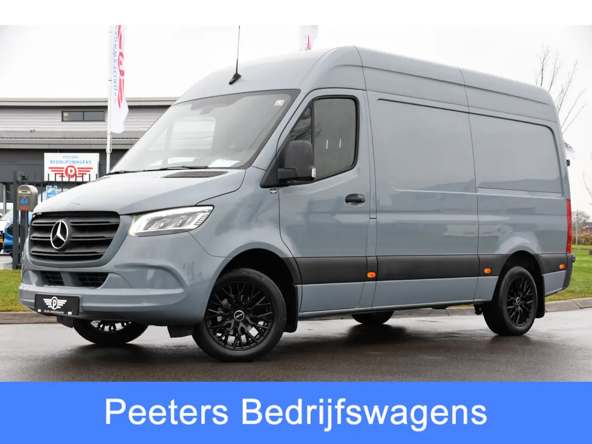 317 2.2 CDI L2H2 PB Edition 360 Camera, Cruise, LED, Carplay, Leder, Stoelverwarming, Standkachel, 10,5'' Mbux, Automaat, 170pk, Virtual, Uniek!