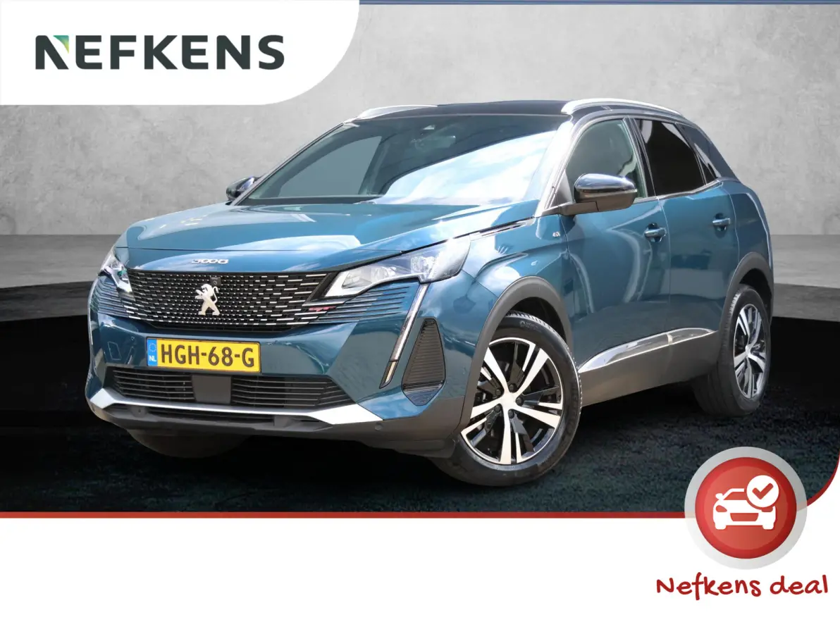 1.2 Hybrid 136 GT 1ste Eigenaar | LED | Sportstoelen Memory | Stoelverwarming | Hands-Free achterklep | Camera 360* | 18" LMV | Apple Carplay & Android Auto