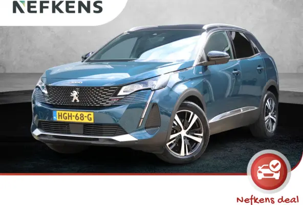 1.2 Hybrid 136 GT 1ste Eigenaar | LED | Sportstoelen Memory | Stoelverwarming | Hands-Free achterklep | Camera 360* | 18" LMV | Apple Carplay & Android Auto