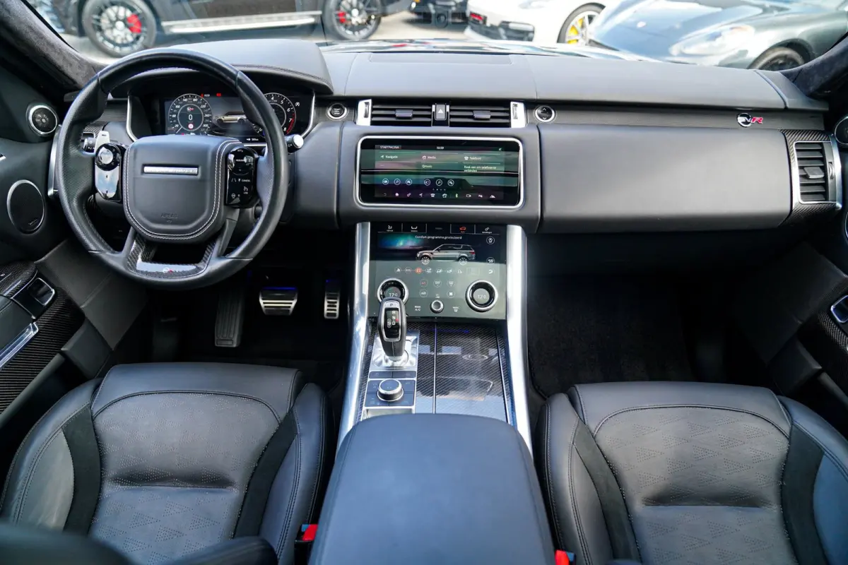 5.0 V8 SC SVR | Carbon Package | Kuipstoelen | 576PK | 360 cam | HuD | Stoelkoeling | Carbon Motorkap