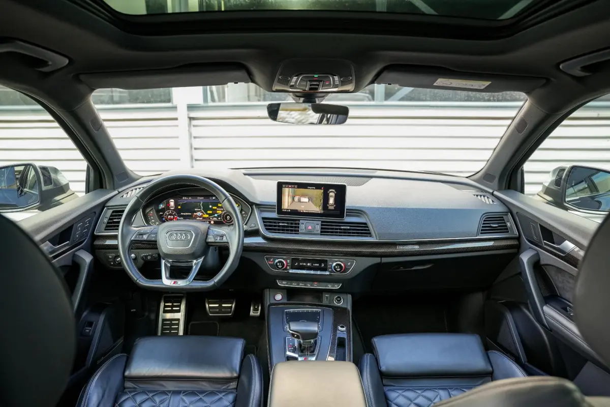 3.0 TDI SQ5 quattro Panoramadak Luchtvering B&O Carbon Adapt. Cruise 360Cam Memory 21''LM