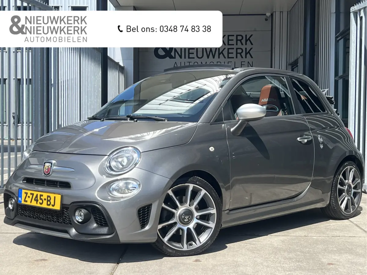 1.4 T-Jet Abarth Turismo Cabriolet 70th Anniversary I AUTOMAAT | LEDER I CARPLAY/ANDROID | NAVI | CLIMATE CONTROL | LMV 17'' | PDC | DAB | BLUETOOTH