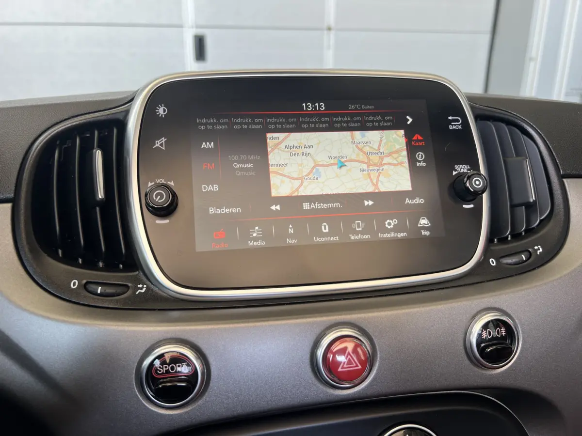 1.4 T-Jet Abarth Turismo Cabriolet 70th Anniversary I AUTOMAAT | LEDER I CARPLAY/ANDROID | NAVI | CLIMATE CONTROL | LMV 17'' | PDC | DAB | BLUETOOTH