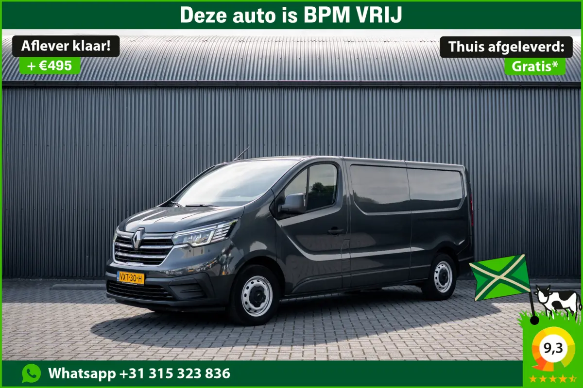 **2.0 dCi 110 L2H1 | 3-Zits | 110 PK | LED | Cruise | Navi | Airco | Trekhaak**