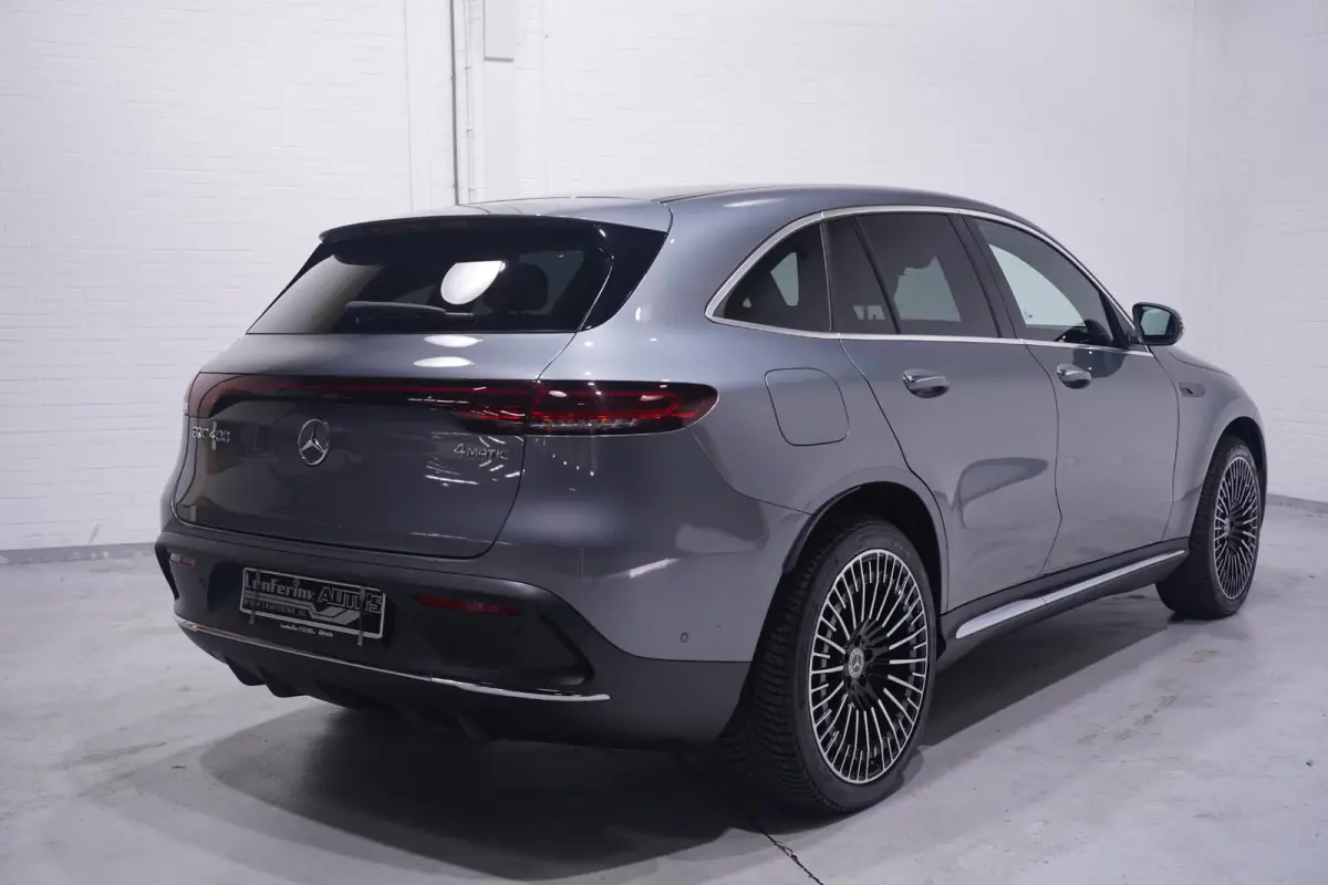 400 4MATIC AMG Line 80 kWh 1e eigen. NAP SOH 96% Navigatie Excellence-pack Premium-Pack Rijassist-Pack wegklapbare-trekhaak 21"-lmv ECC ACC schuif/kantel-dak MEMO Sportstoelen half leder ver