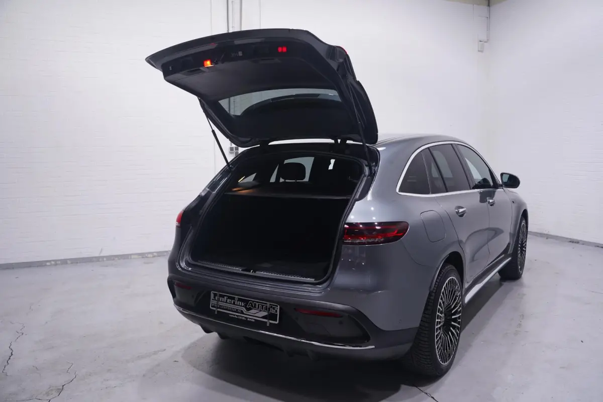 400 4MATIC AMG Line 80 kWh 1e eigen. NAP SOH 96% Navigatie Excellence-pack Premium-Pack Rijassist-Pack wegklapbare-trekhaak 21"-lmv ECC ACC schuif/kantel-dak MEMO Sportstoelen half leder ver