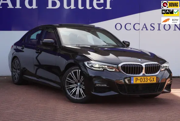 318i Business Edition Plus M sport+Led+stoel-verw+Volleder+ORIG/M3-stoelen+schuifdak+Navi+parking-Pack = UNIEK !!