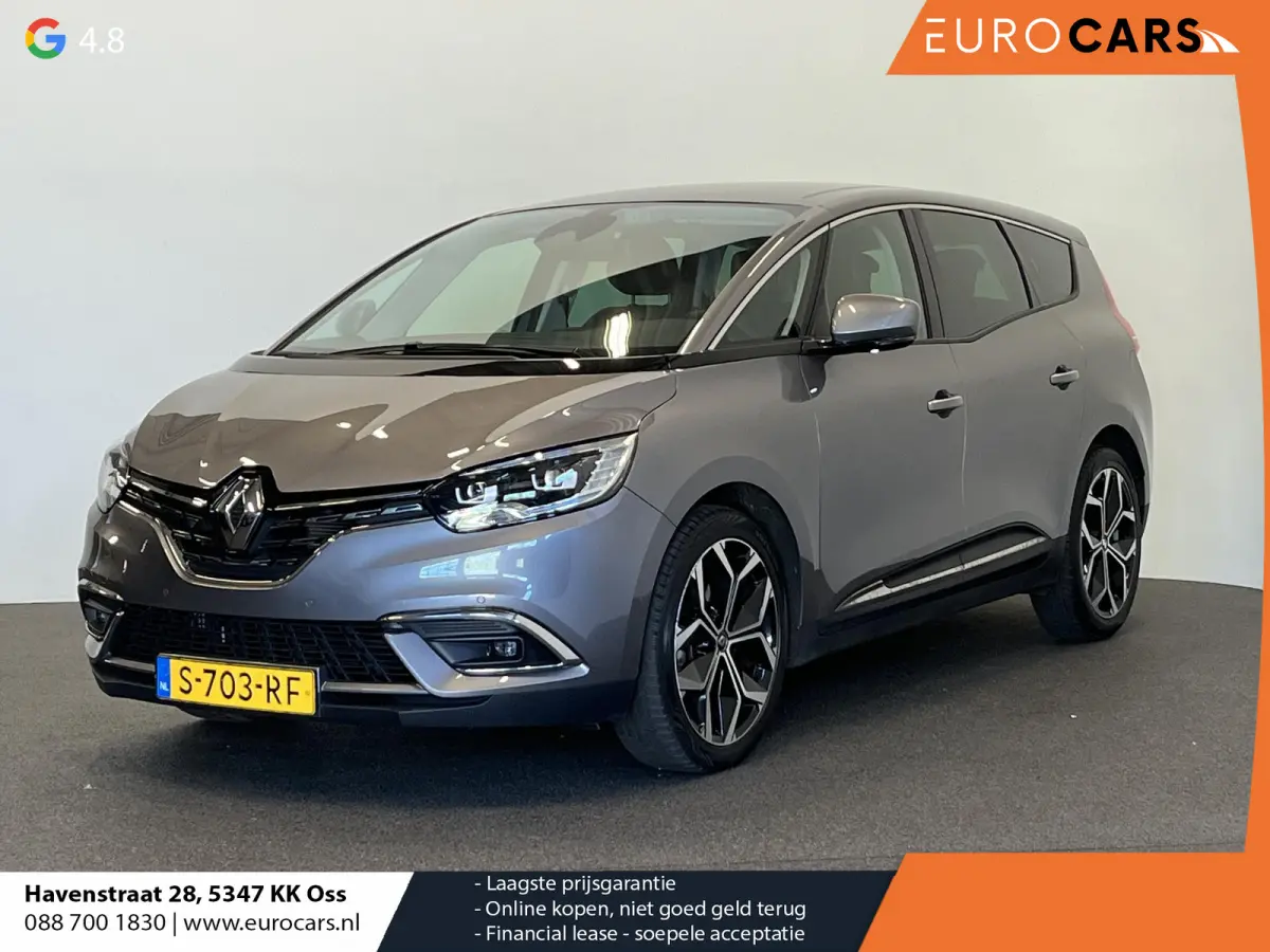 1.3 TCe Techno 7p. Navigatie Cruise Control  Full LED  Privacy Glass  20" LM Velgen  PDC + Camera  Half Leder  Virtual  Cockpit Airco