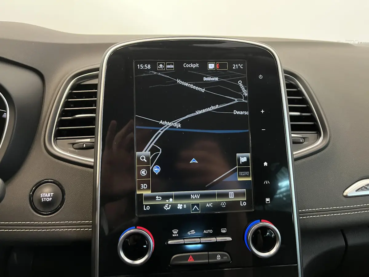 1.3 TCe Techno 7p. Navigatie Cruise Control  Full LED  Privacy Glass  20" LM Velgen  PDC + Camera  Half Leder  Virtual  Cockpit Airco