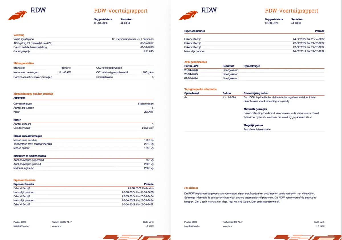 2.4 GDi Automaat ExecutiveLine Leder Pano NAP