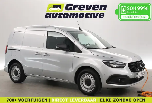 Mercedes-Benz eCitan 112 51 kWh | NIEUW | Snelladen | SOH 99% | 1400kg Trekgew. | Clima | Camera | Cruise | Carplay | Navi | Stoel/Stuurverw.
