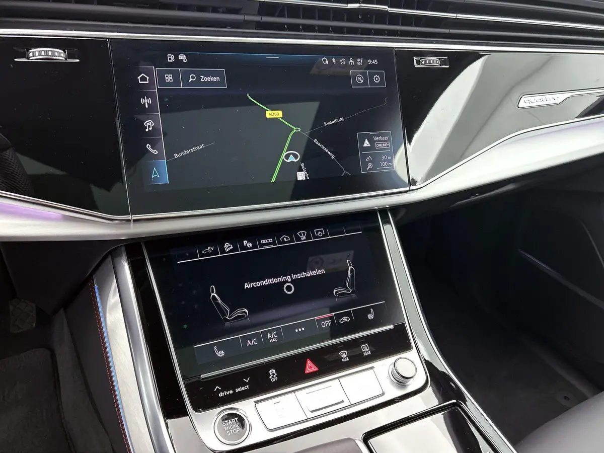 60 TFSI e quattro Pro Line S Competition 490 PK | Adaptive cruise control | Glazen panoramadak | Bang & Olufsen | Head-up display | Luchtvering | 360 graden camera | Alarm Klasse III | HD-ma