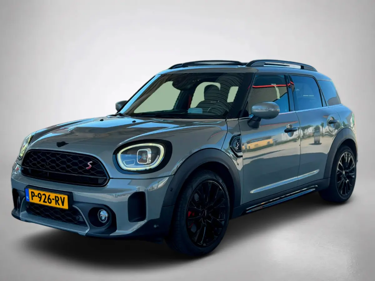 Cooper S ALL4 JCW Hammersmith (Dealer OndH, Panorama, Head-up, StoelV, Carplay, Camera, Leder, Addapt Cruise, Etc)