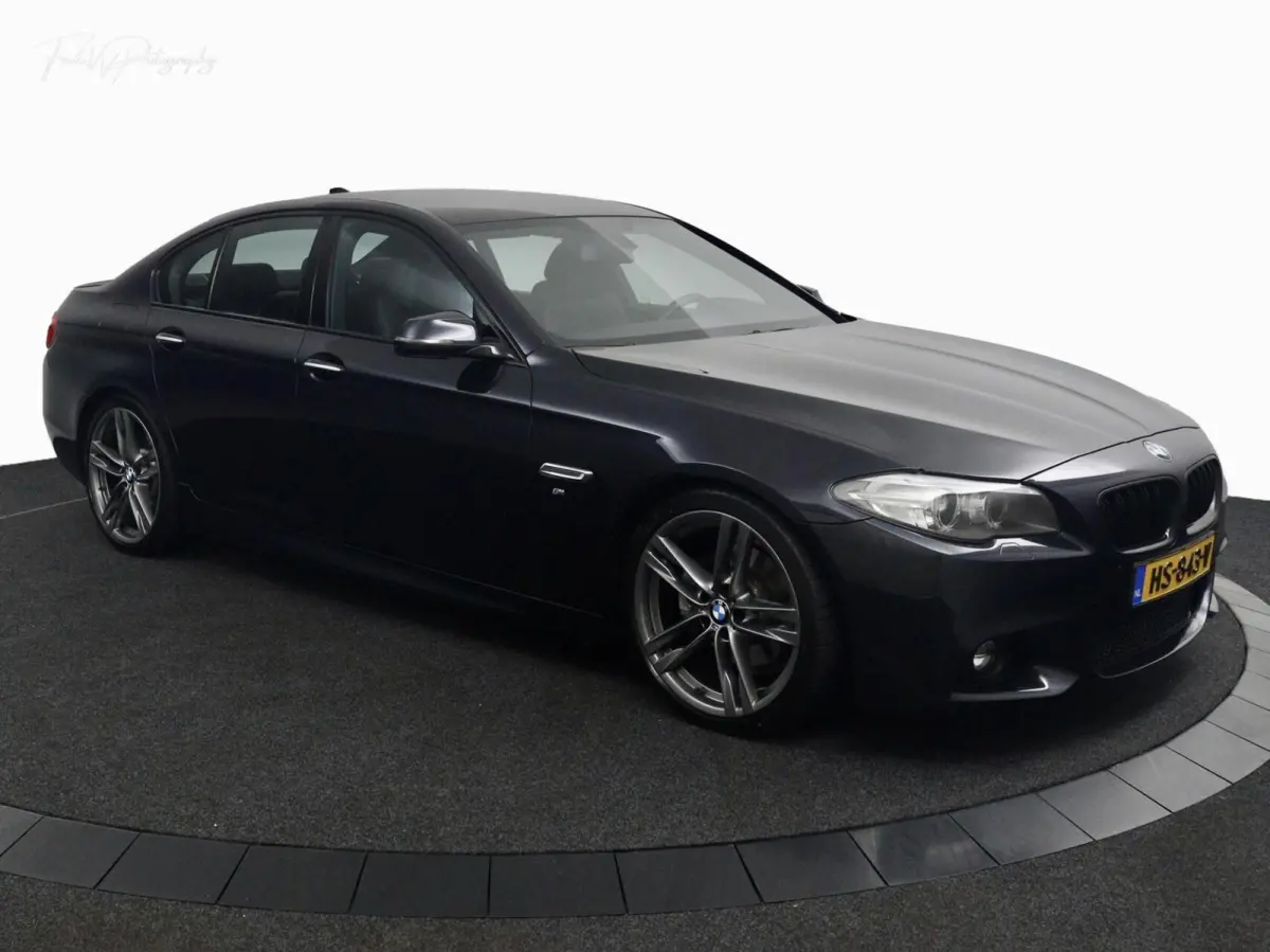 520i M-Sport pakket, blauw, automaat