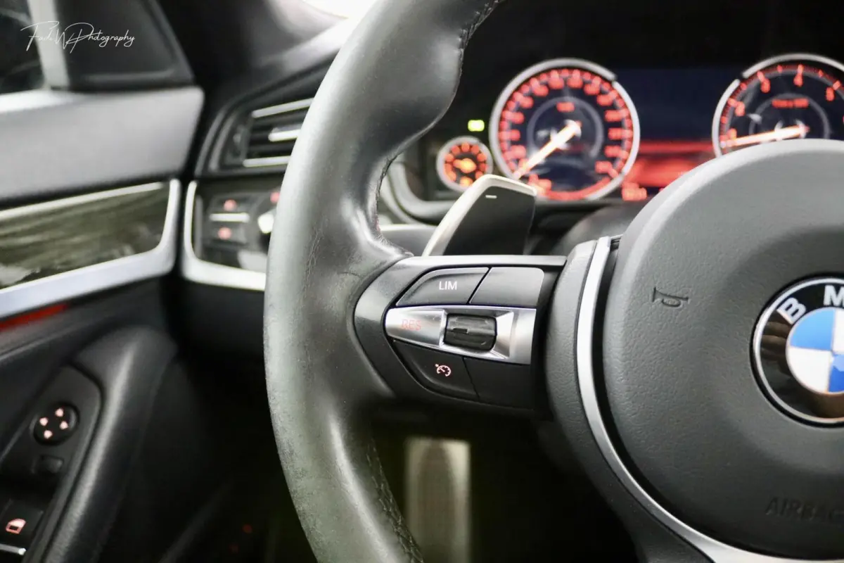 520i M-Sport pakket, blauw, automaat
