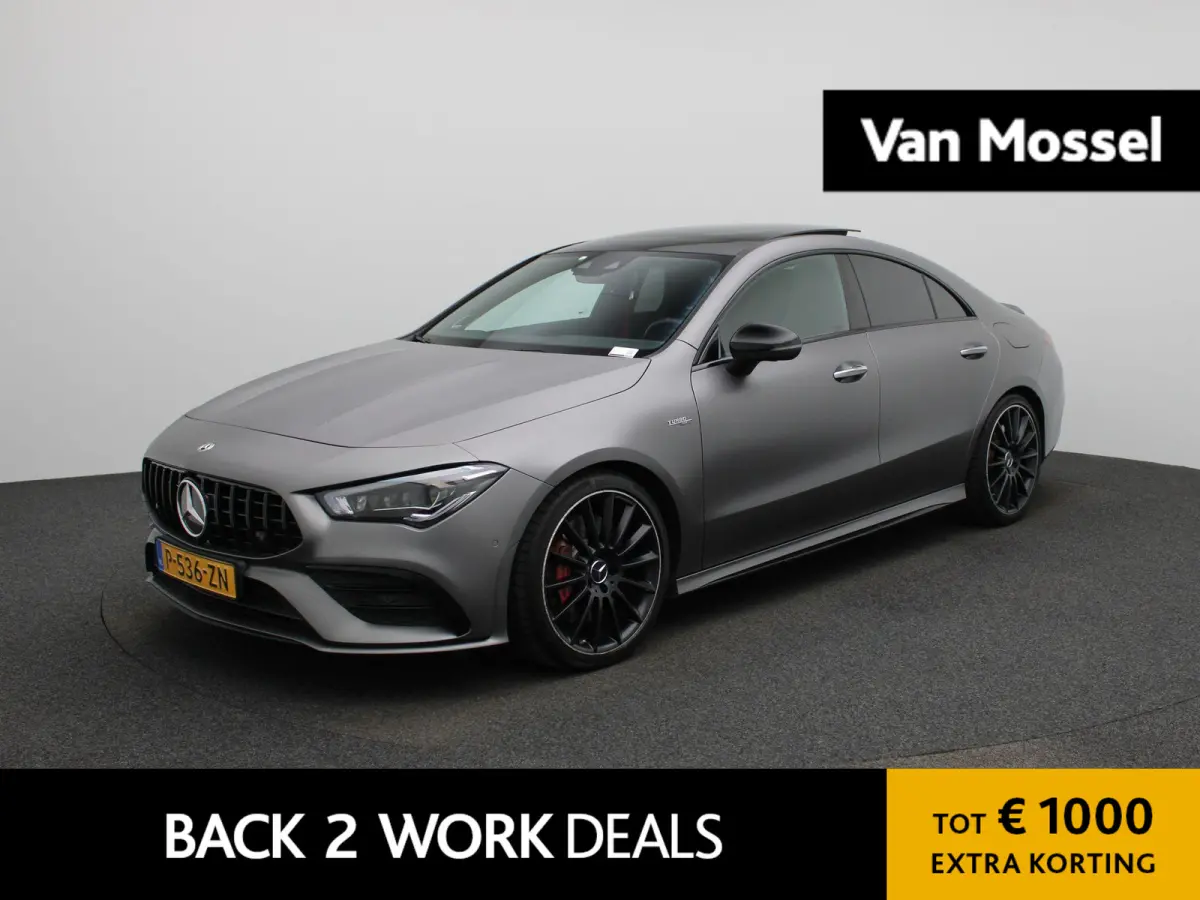 AMG 35 4MATIC Premium Plus | Automaat | Apple Carplay / Android Auto | Achteruitrijcamera | Panoramadak | Parkeersensoren |