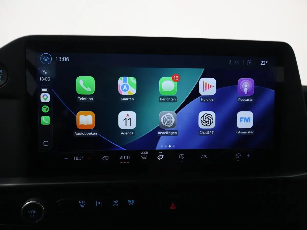 300 2.0 TDCI L2H1 6-PERS DUBBEL CAB. + TREKHAAK | CARPLAY | CAMERA