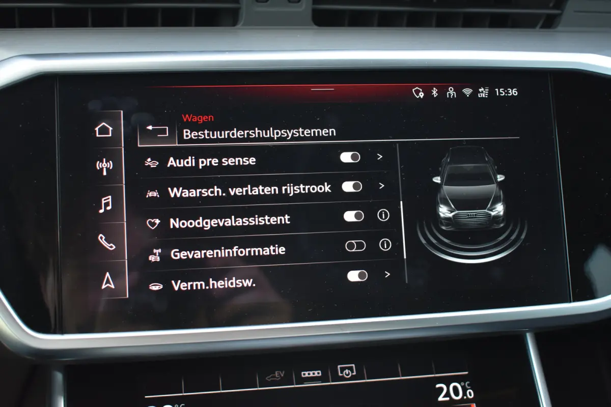 55 TFSI e 367PK quattro Competition | S-Line in- en exterieur | MMI Navigatie Plus | Schuif-kanteldak | Matrix LED | Wegklapbare trekhaak | Elektrische achterklep