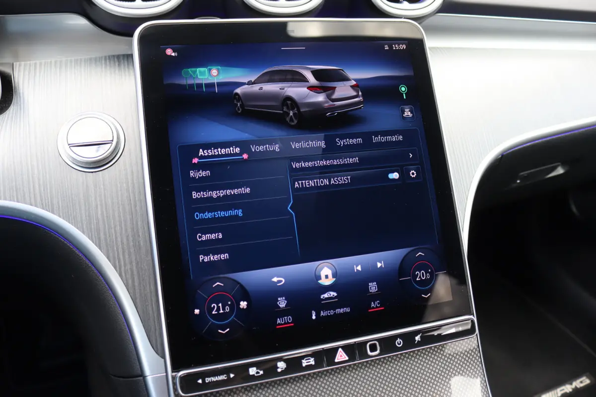 300 e AMG Line | Distronic | Panoramadak | Memory | Surround Camera | Verwarmd Stuurwiel | Carplay | Sfeerverlichting Premium |