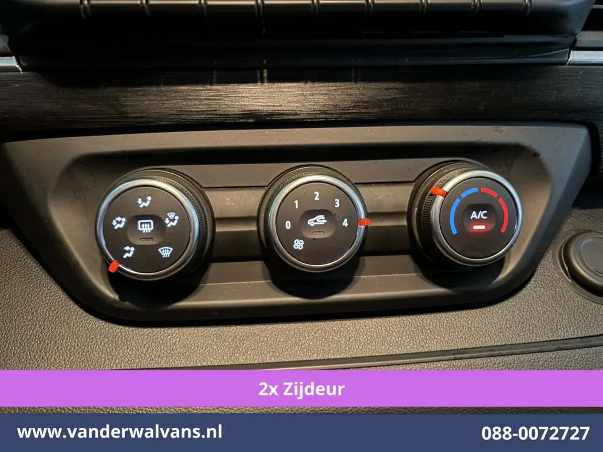 2.0 dCi 131pk L2H1 Euro6 Airco | 2x zijdeur | LED | Multimedia | Cruisecontrol Parkeersensoren, Bijrijdersbank, 2500kg trekvermogen