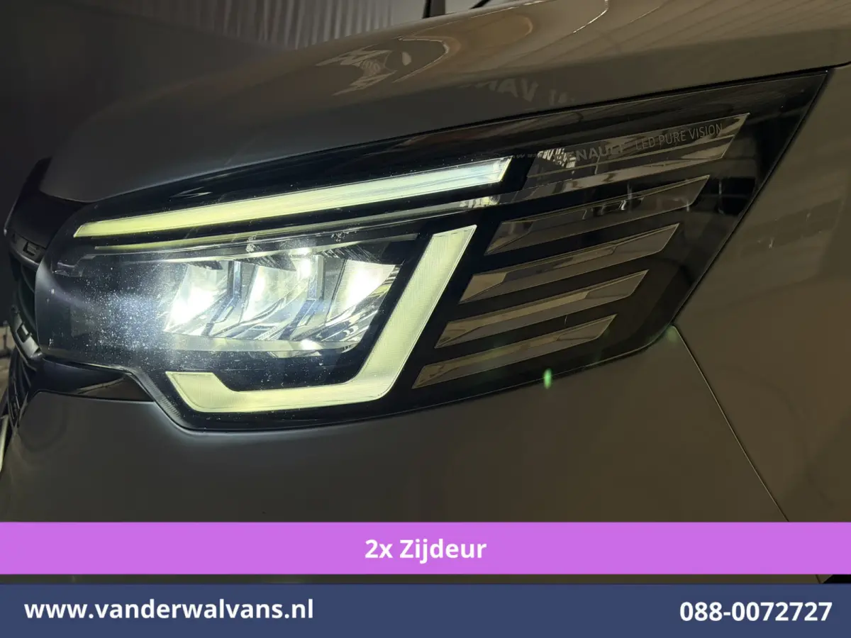 2.0 dCi 131pk L2H1 Euro6 Airco | 2x zijdeur | LED | Multimedia | Cruisecontrol Parkeersensoren, Bijrijdersbank, 2500kg trekvermogen