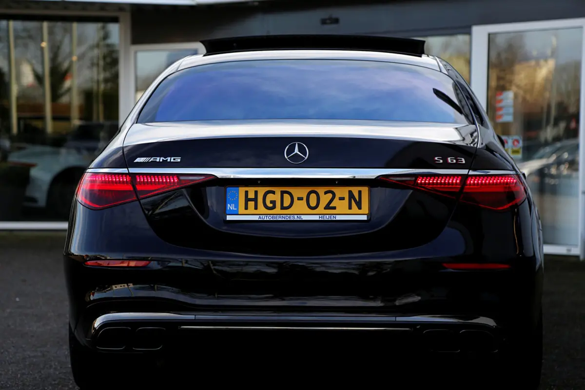 AMG 63 S E Performance 802PK Lang*BTW*Business Class pakket!/Carbon/Chauffeurspakket/Act. Sfeer/4D Burmester/Digital Light/Softclose/Achterasbest./Airmatic/Massage V+A/Stoelverw.V+A/Stoelkoe