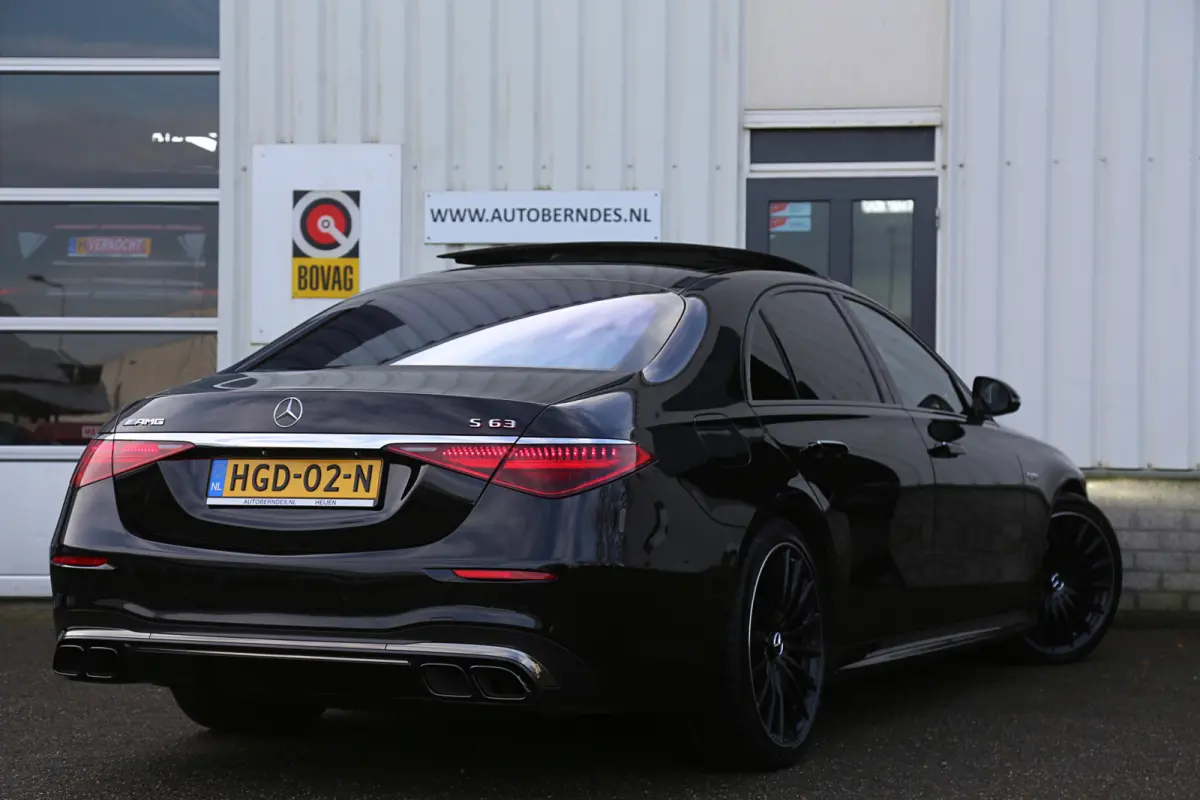 AMG 63 S E Performance 802PK Lang*BTW*Business Class pakket!/Carbon/Chauffeurspakket/Act. Sfeer/4D Burmester/Digital Light/Softclose/Achterasbest./Airmatic/Massage V+A/Stoelverw.V+A/Stoelkoe
