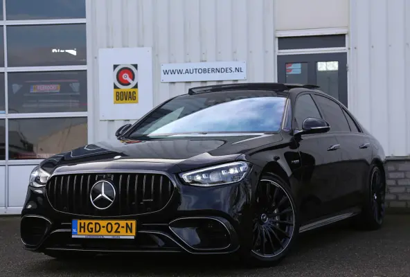 AMG 63 S E Performance 802PK Lang*BTW*Business Class pakket!/Carbon/Chauffeurspakket/Act. Sfeer/4D Burmester/Digital Light/Softclose/Achterasbest./Airmatic/Massage V+A/Stoelverw.V+A/Stoelkoe