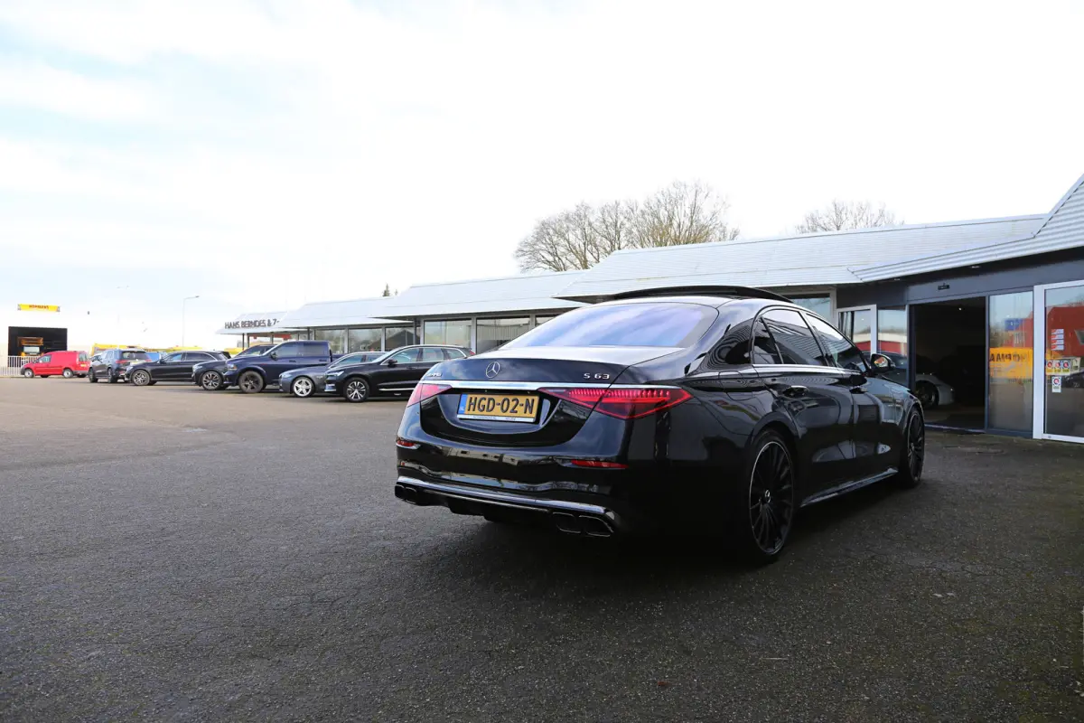 AMG 63 S E Performance 802PK Lang*BTW*Business Class pakket!/Carbon/Chauffeurspakket/Act. Sfeer/4D Burmester/Digital Light/Softclose/Achterasbest./Airmatic/Massage V+A/Stoelverw.V+A/Stoelkoe