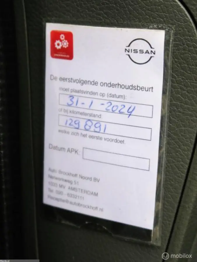 e-NV200 bestel Visia ZERO EMISION 100% ELECTRISCH