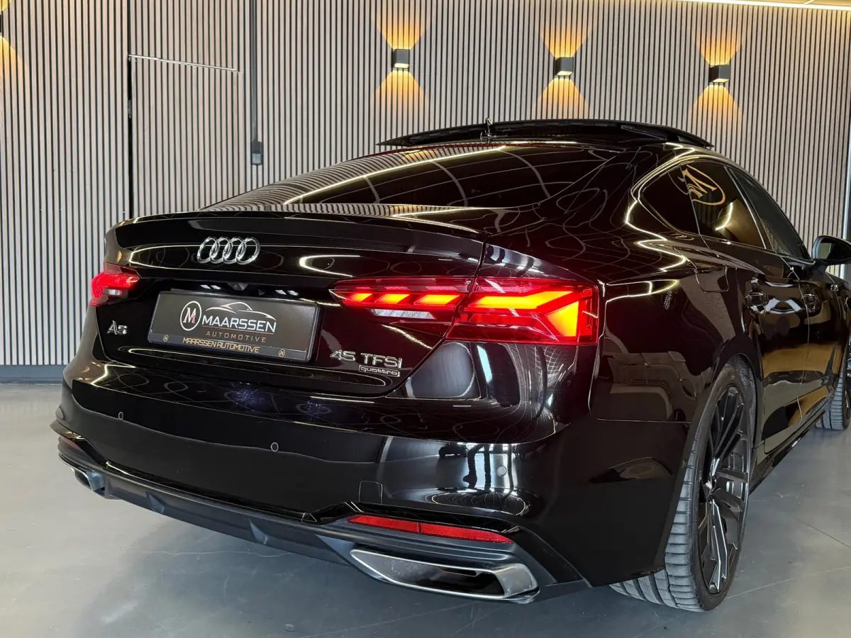 Audi A5 Sportback Audi A5 Sportback 45 TFSI Quattro S-LINE Edition|PANO|HUD|B&O|360|Keyl|RS Zetels