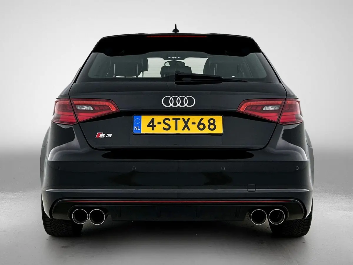 2.0 TFSI S3 Quattro Pro Line Plus | ORIGINEEL NEDERLANDS | S-LINE INTERIEUR | HALF-LEDER | NAVIGATIE | CLIMATE CONTROL | CRUISE CONTROL | MULTIFUNCTIONEEL STUURWIEL | LED VERLICHTING | DRIVE