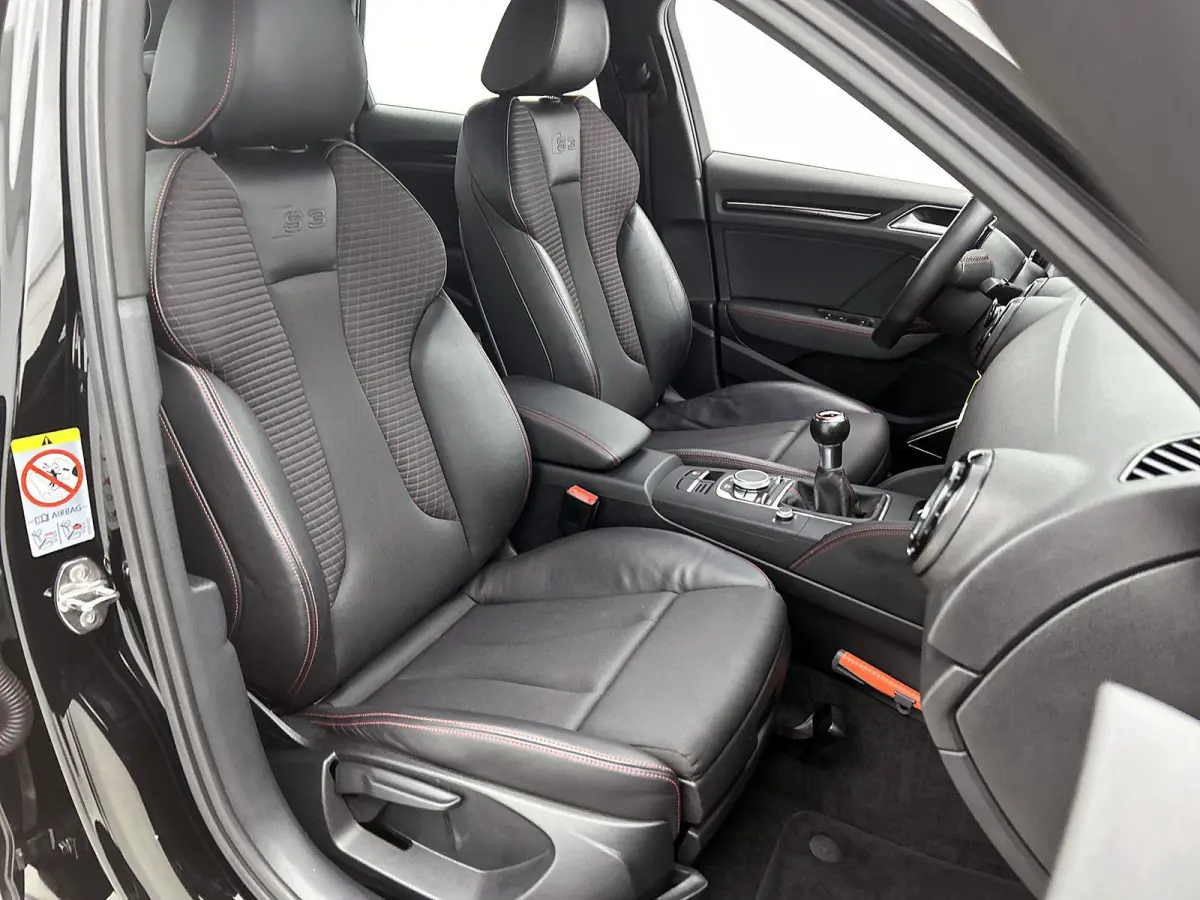 2.0 TFSI S3 Quattro Pro Line Plus | ORIGINEEL NEDERLANDS | S-LINE INTERIEUR | HALF-LEDER | NAVIGATIE | CLIMATE CONTROL | CRUISE CONTROL | MULTIFUNCTIONEEL STUURWIEL | LED VERLICHTING | DRIVE
