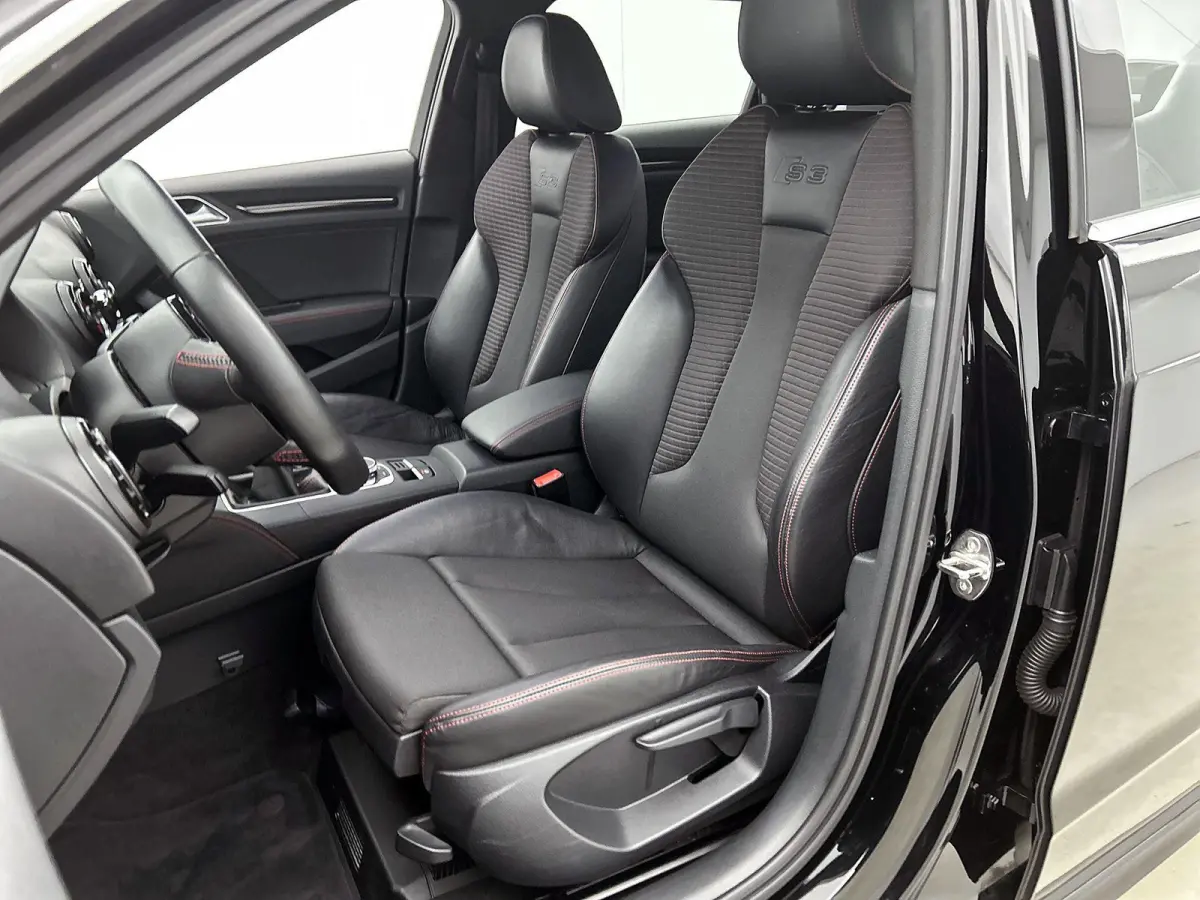 2.0 TFSI S3 Quattro Pro Line Plus | ORIGINEEL NEDERLANDS | S-LINE INTERIEUR | HALF-LEDER | NAVIGATIE | CLIMATE CONTROL | CRUISE CONTROL | MULTIFUNCTIONEEL STUURWIEL | LED VERLICHTING | DRIVE