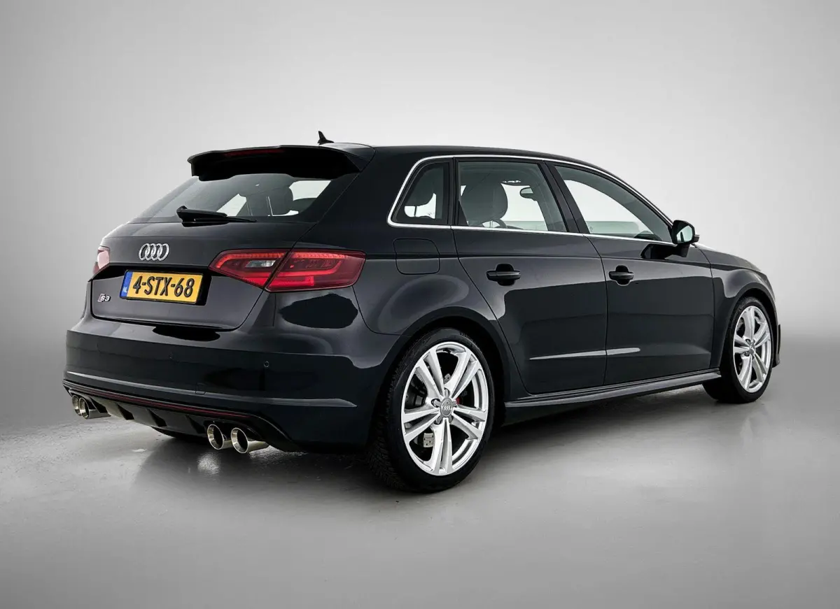 2.0 TFSI S3 Quattro Pro Line Plus | ORIGINEEL NEDERLANDS | S-LINE INTERIEUR | HALF-LEDER | NAVIGATIE | CLIMATE CONTROL | CRUISE CONTROL | MULTIFUNCTIONEEL STUURWIEL | LED VERLICHTING | DRIVE