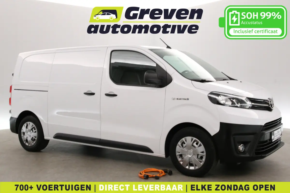 Worker 75 kWh Extra Range L2H1 | Snelladen | SOH 99% | Airco | Cruise | Carplay | 3 Zits | Parkeersens.