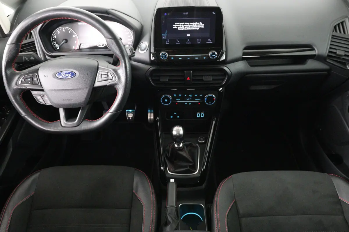 1.0 EcoBoost ST-Line | B&O Premium Geluid | Trekhaak Afn | Stoel-/Stuurverwarming | Voorruitverwarming | Camera | Keyless | Volledig onderhouden