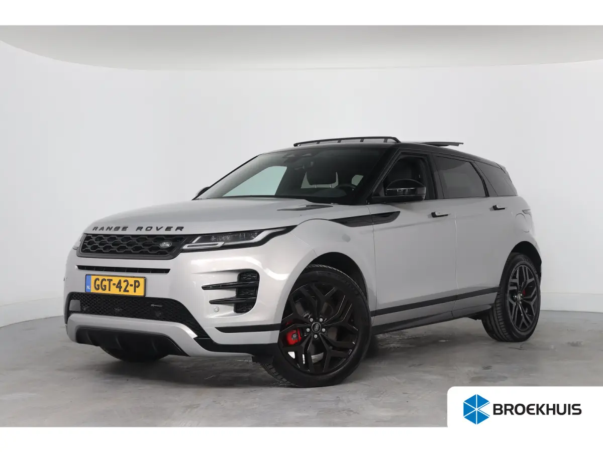 1.5 P300e AWD R-Dynamic HSE | SOH 96% | Panoramadak | Meridian | Adaptive Cruise | 360 Camera | Stoel-/Stuurverwarming | Elektr stoel + Mem | HUD | Full Led | Dealer Onderhouden