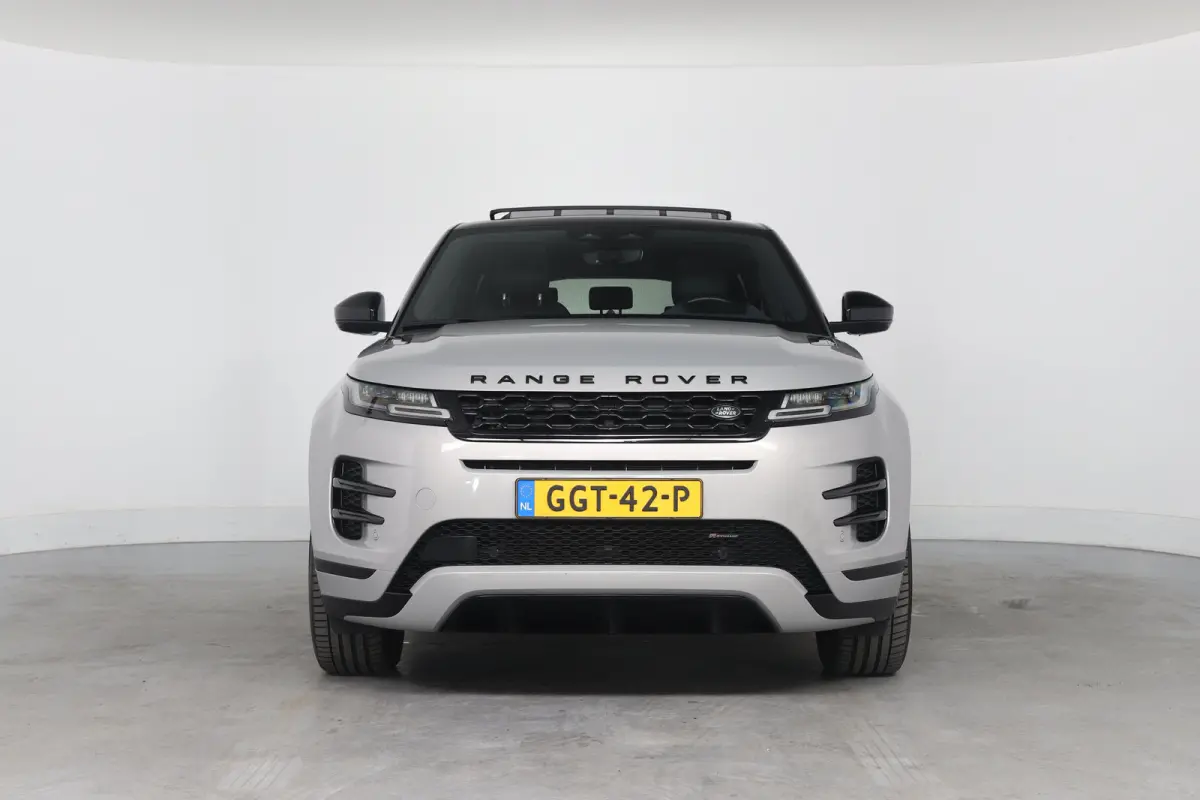 1.5 P300e AWD R-Dynamic HSE | SOH 96% | Panoramadak | Meridian | Adaptive Cruise | 360 Camera | Stoel-/Stuurverwarming | Elektr stoel + Mem | HUD | Full Led | Dealer Onderhouden
