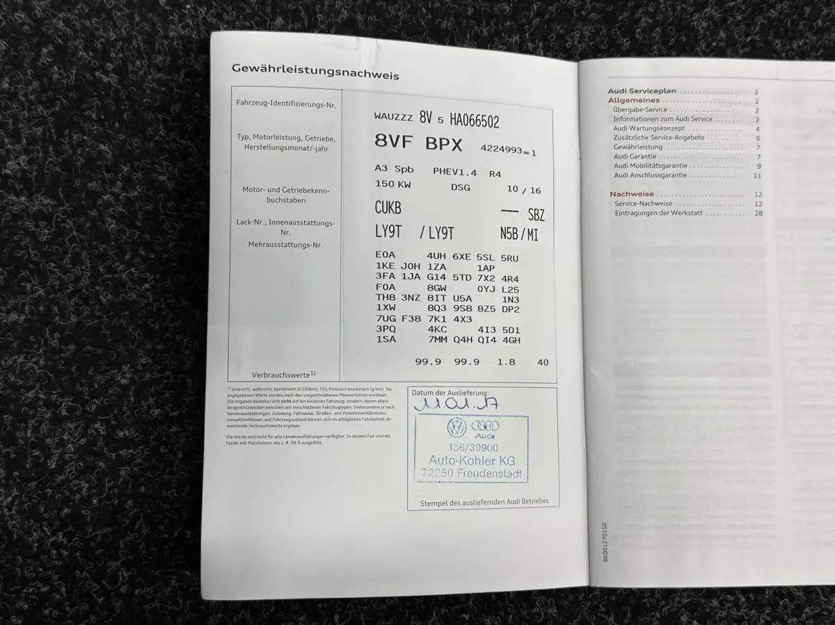 1.4 e-tron Sport Pro Line plus NAVI CRUISE 69000 KM.