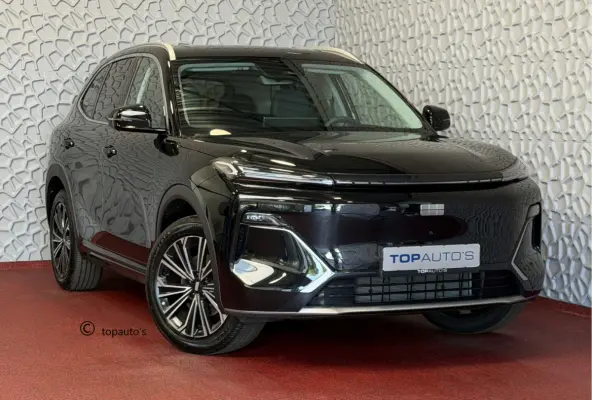 MAX+ PHEV LONG RANGE NIEUWE AUTO | 29,8 kWh ACCU | 136 KM WLTP | PANORAMADAK | STOELVERWARMING/KOELING | LEER | MET MASSAGE Geely Wijchen