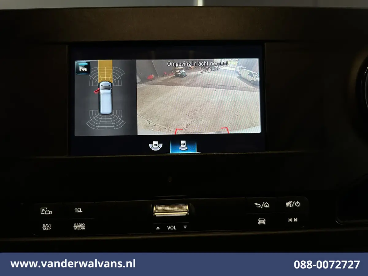 317 CDI 170pk L3H2 Euro6 Airco | Camera | Navigatie | Cruisecontrol Parkeersensoren, Bijrijdersbank